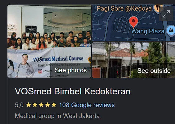Google Review Vosmed